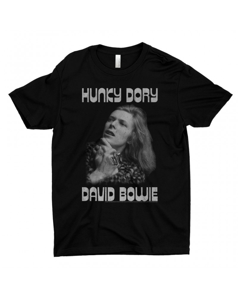 David Bowie T-Shirt | Bowie's Hunky Dory Shirt $10.48 Shirts