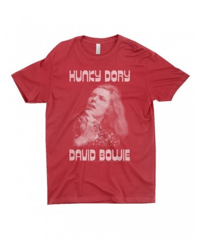 David Bowie T-Shirt | Bowie's Hunky Dory Shirt $10.48 Shirts