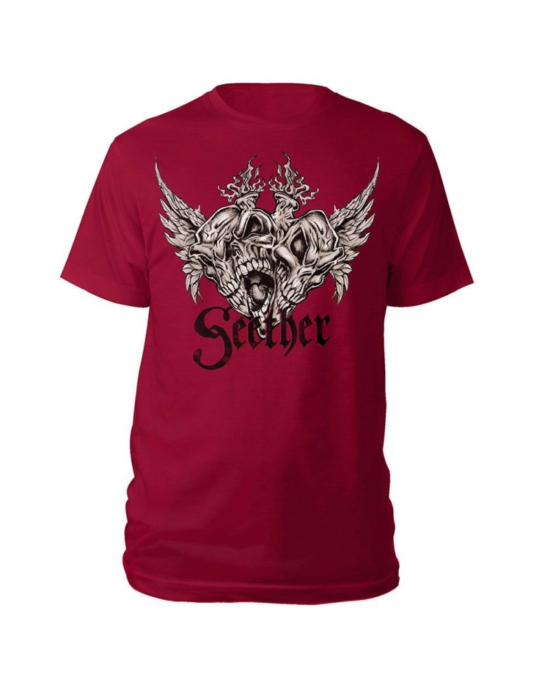 Seether Skull Wing Tee $8.48 Shirts