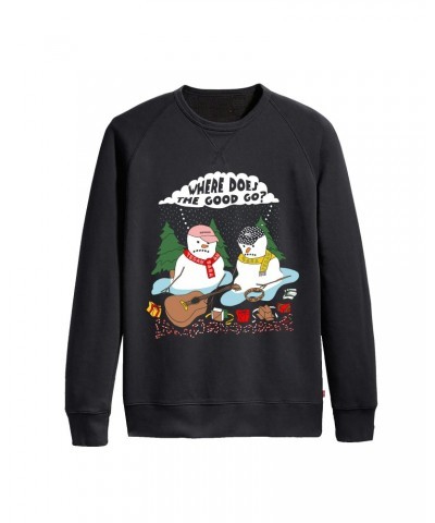 Tegan and Sara Snowpeople Holiday Sweater $19.80 Sweatshirts