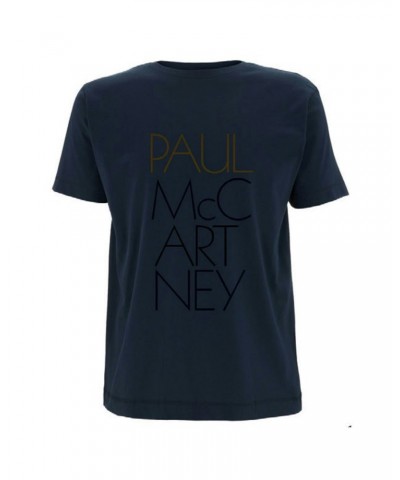 Paul McCartney Pure McCartney' Mens Navy T-shirt $13.50 Shirts