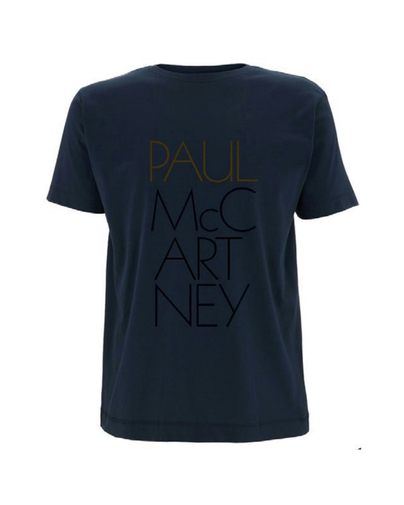 Paul McCartney Pure McCartney' Mens Navy T-shirt $13.50 Shirts