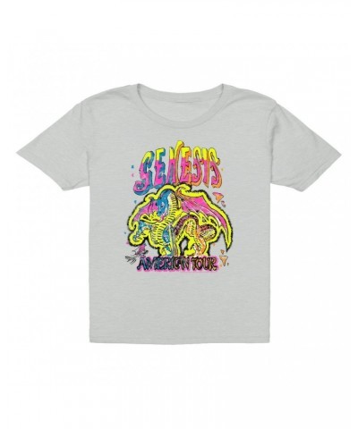 Genesis Kids T-Shirt | Retro American Tour Dragon Kids T-Shirt $10.48 Kids