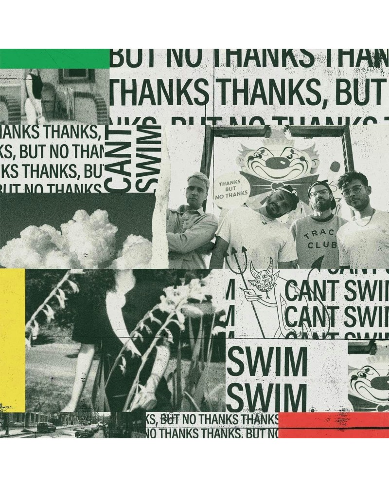 Can't Swim Thanks But No Thanks Vinyl Record $8.99 Vinyl