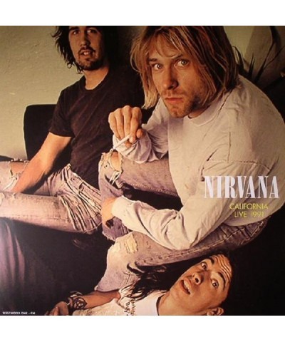 Nirvana LIVE AT PAT O’ BRIAN PAVILLION DEL MAR. CA. DECEMBER 28TH. 1991 Vinyl Record $7.75 Vinyl