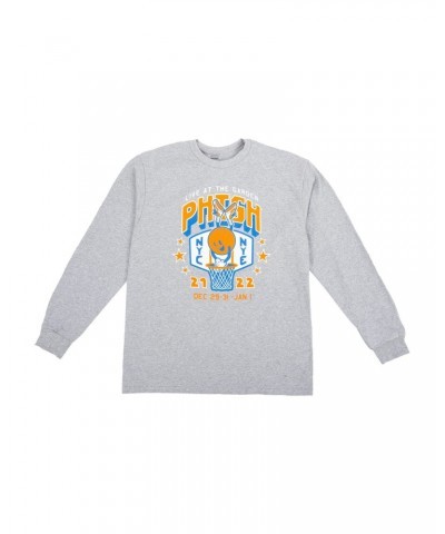 Phish Slam Dunk Long Sleeve Tee on Sport Grey $13.80 Shirts