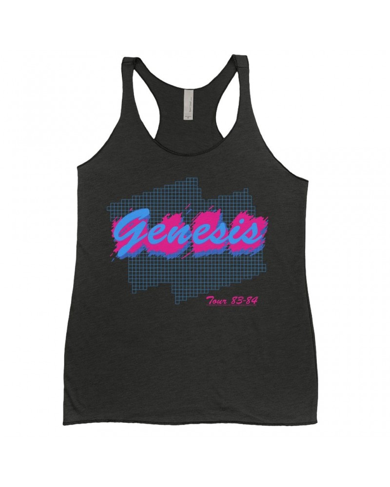 Genesis Ladies' Tank Top | Neon 1984-84 Tour Shirt $12.45 Shirts