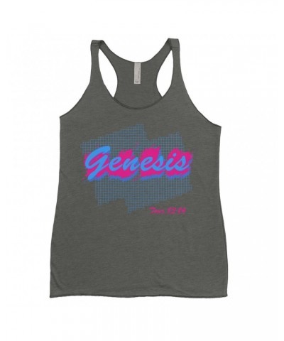 Genesis Ladies' Tank Top | Neon 1984-84 Tour Shirt $12.45 Shirts