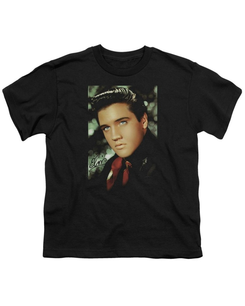 Elvis Presley Youth Tee | RED SCARF Youth T Shirt $6.15 Kids