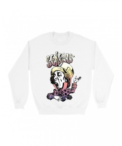 Genesis Sweatshirt | Colorful Ombre Mad Hatter Sweatshirt $16.78 Sweatshirts