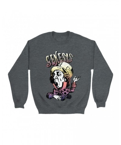 Genesis Sweatshirt | Colorful Ombre Mad Hatter Sweatshirt $16.78 Sweatshirts