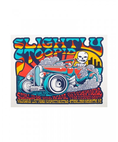 Slightly Stoopid 7/29/23 Sterling Heights MI Show Poster by Nate Duval $14.00 Decor