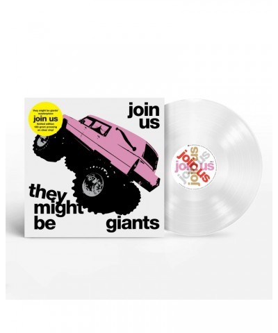 They Might Be Giants Join Us Vinyl (180g Crystal Clear) $13.16 Vinyl