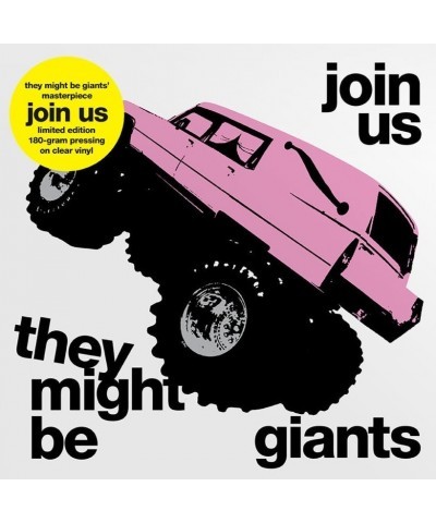 They Might Be Giants Join Us Vinyl (180g Crystal Clear) $13.16 Vinyl