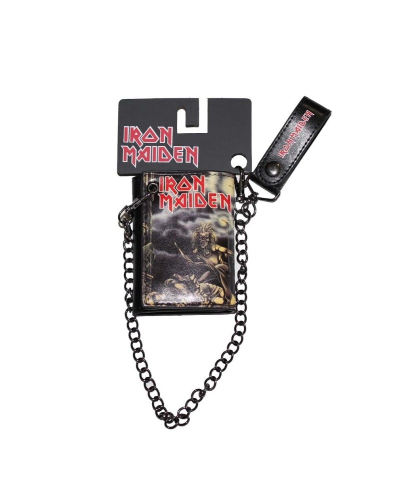 Iron Maiden Sanctuary Trifold Wallet & Chain $10.54 Accessories