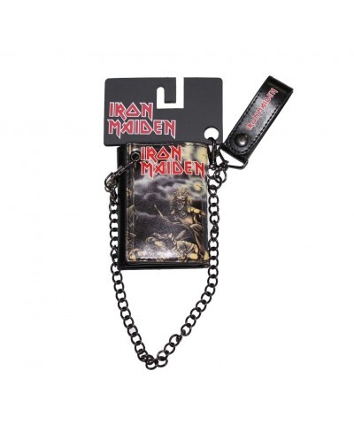 Iron Maiden Sanctuary Trifold Wallet & Chain $10.54 Accessories