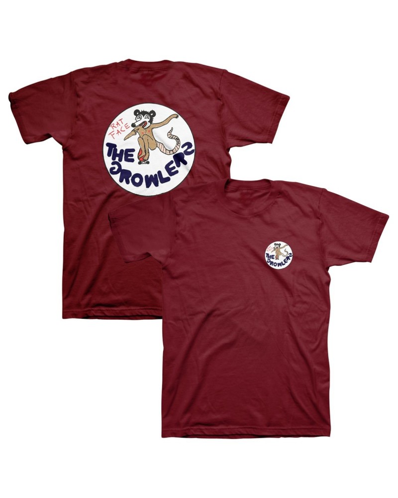 The Growlers Rat Face Maroon T-Shirt $15.00 Shirts