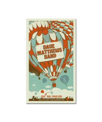 Dave Matthews Band Albuquerque NM 05/05/09 Show Poster $12.00 Decor