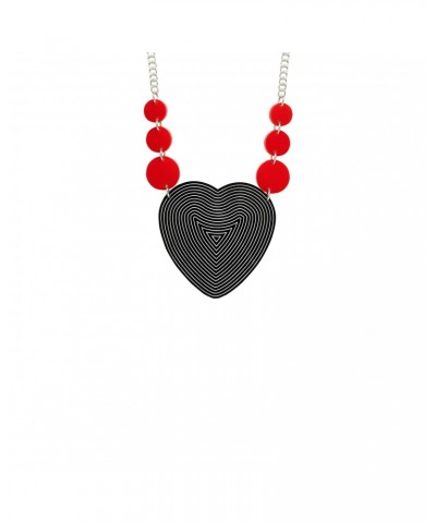 David Bowie Ziggy Heart Necklace $40.50 Accessories