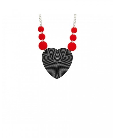 David Bowie Ziggy Heart Necklace $40.50 Accessories