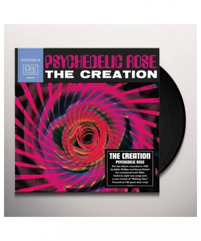 The Creation PSYCHEDELIC ROSE (140G/CLEAR VINYL) Vinyl Record $10.57 Vinyl