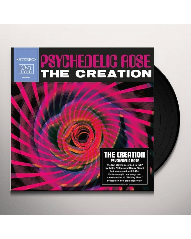 The Creation PSYCHEDELIC ROSE (140G/CLEAR VINYL) Vinyl Record $10.57 Vinyl