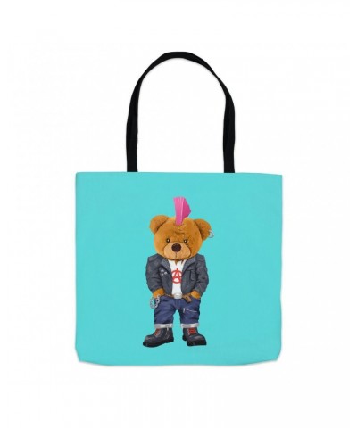 Music Life - Punk Music Life Tote Bag | Punk Teddy Music Life Bag $10.56 Bags