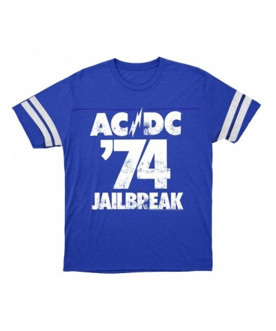 AC/DC T-Shirt | Jailbreak 1974 Football Shirt $14.83 Shirts