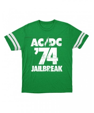 AC/DC T-Shirt | Jailbreak 1974 Football Shirt $14.83 Shirts