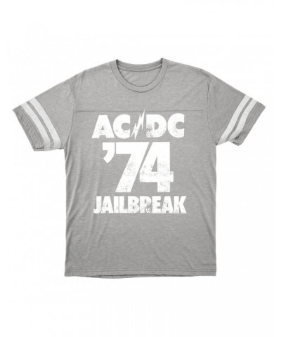 AC/DC T-Shirt | Jailbreak 1974 Football Shirt $14.83 Shirts