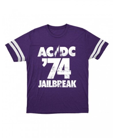 AC/DC T-Shirt | Jailbreak 1974 Football Shirt $14.83 Shirts