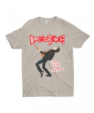 David Bowie T-Shirt | The Glass Spider Tour Album Design Shirt $7.49 Shirts