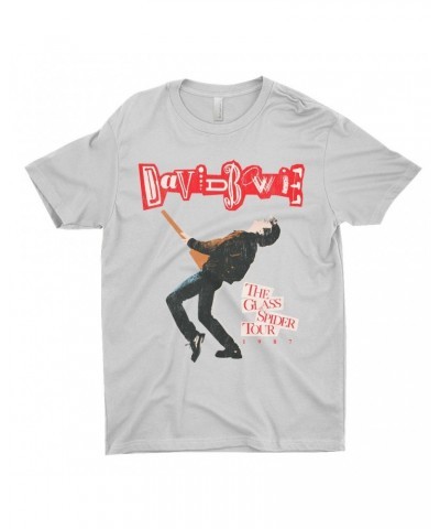 David Bowie T-Shirt | The Glass Spider Tour Album Design Shirt $7.49 Shirts