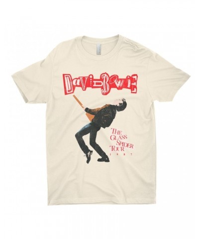 David Bowie T-Shirt | The Glass Spider Tour Album Design Shirt $7.49 Shirts