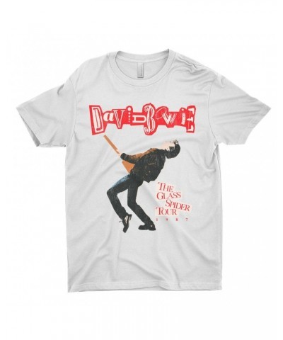 David Bowie T-Shirt | The Glass Spider Tour Album Design Shirt $7.49 Shirts