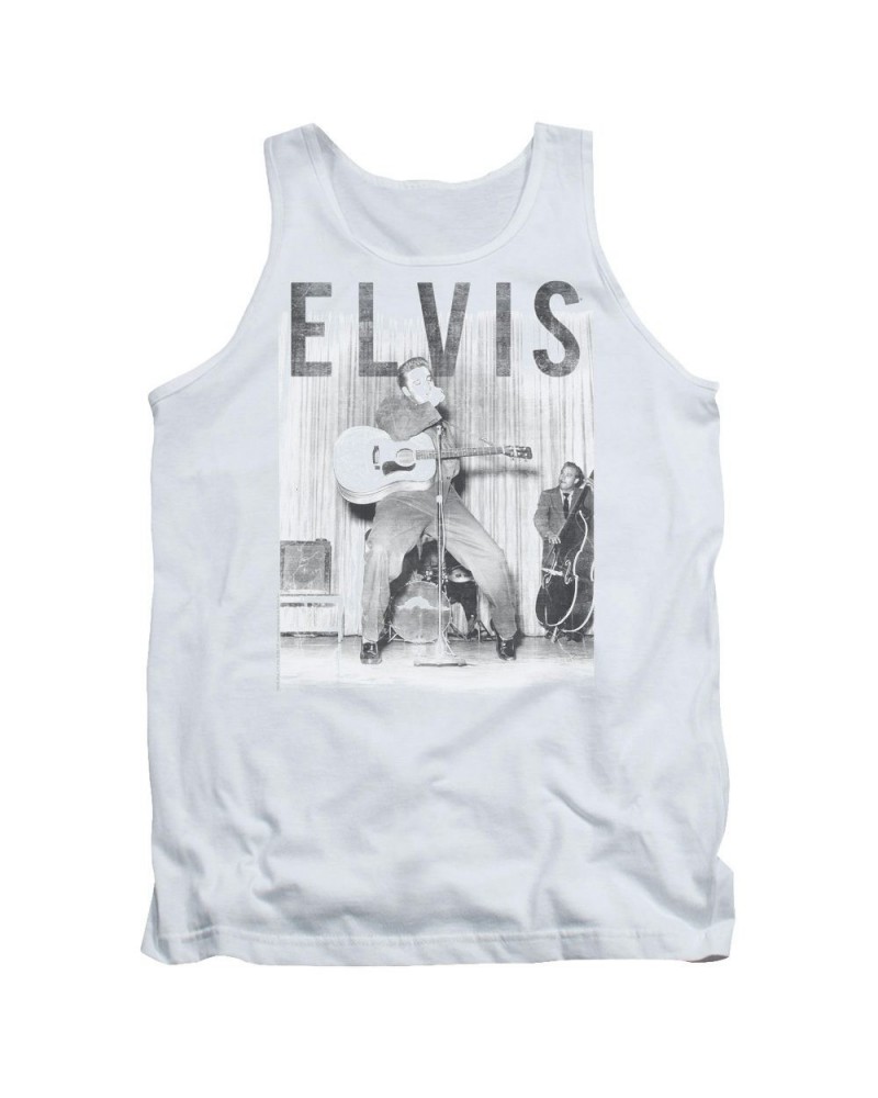 Elvis Presley Tank Top | WITH THE BAND Sleeveless Shirt $5.58 Shirts