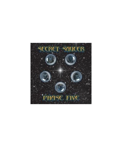 Secret Saucer PHASE FIVE CD $5.55 CD