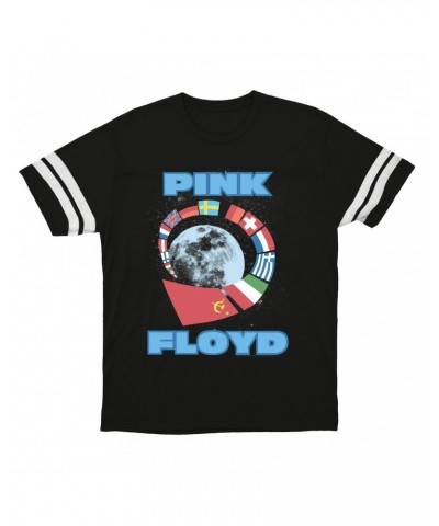 Pink Floyd T-Shirt | Flags World Tour 1989 Football Shirt $9.89 Shirts