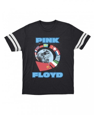 Pink Floyd T-Shirt | Flags World Tour 1989 Football Shirt $9.89 Shirts