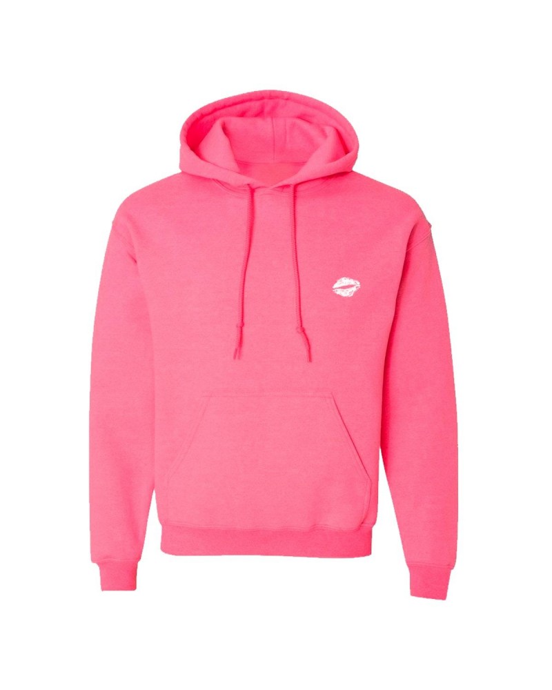 lovelytheband lips pink hoodie $21.60 Sweatshirts