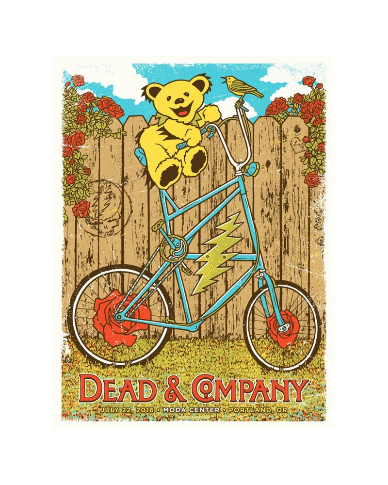 Dead & Company Portland Oregon Exclusive Event Poster $25.80 Decor