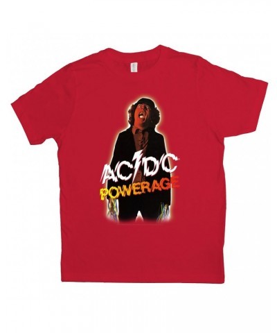 AC/DC Kids T-Shirt | Powerage Album Design Kids Shirt $11.48 Kids