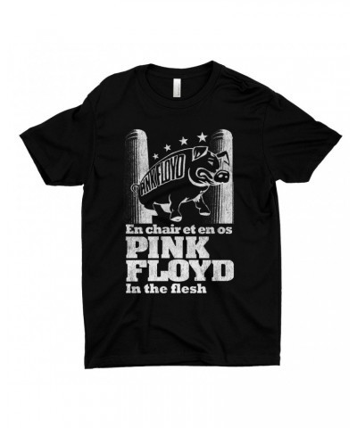 Pink Floyd T-Shirt | In The Flesh Concert en Français Design Shirt $8.23 Shirts