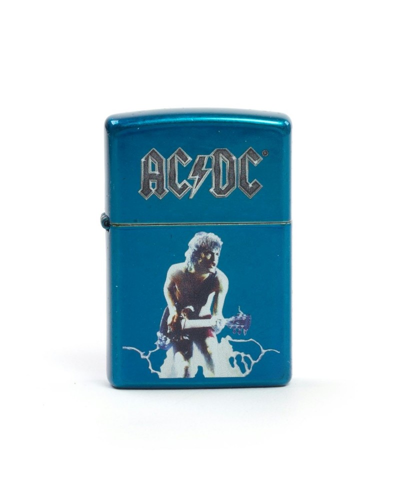 AC/DC Angus Photo Blue Zippo Lighter $11.98 Decor