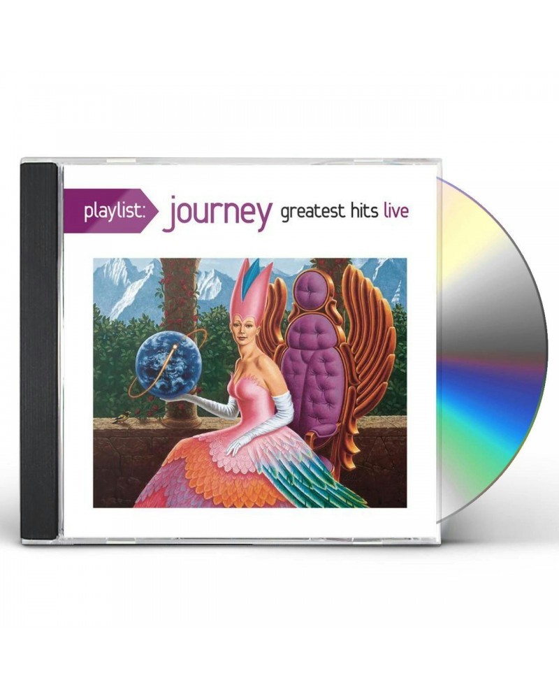 Journey PLAYLIST: JOURNEY GREATEST HITS LIVE CD $5.59 CD