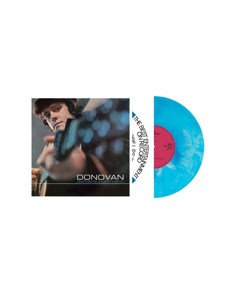 Donovan LP - What'S Bin Did And What'S Bin Hid (White & Blue Vinyl) $17.21 Vinyl