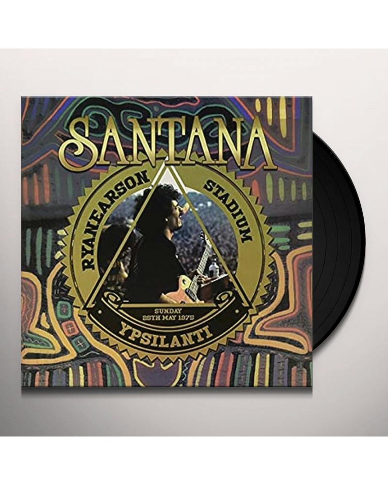 Santana LIVE AT THE RYNEARSON STADIUM YPSILANTI MI 25 TH Vinyl Record $12.91 Vinyl