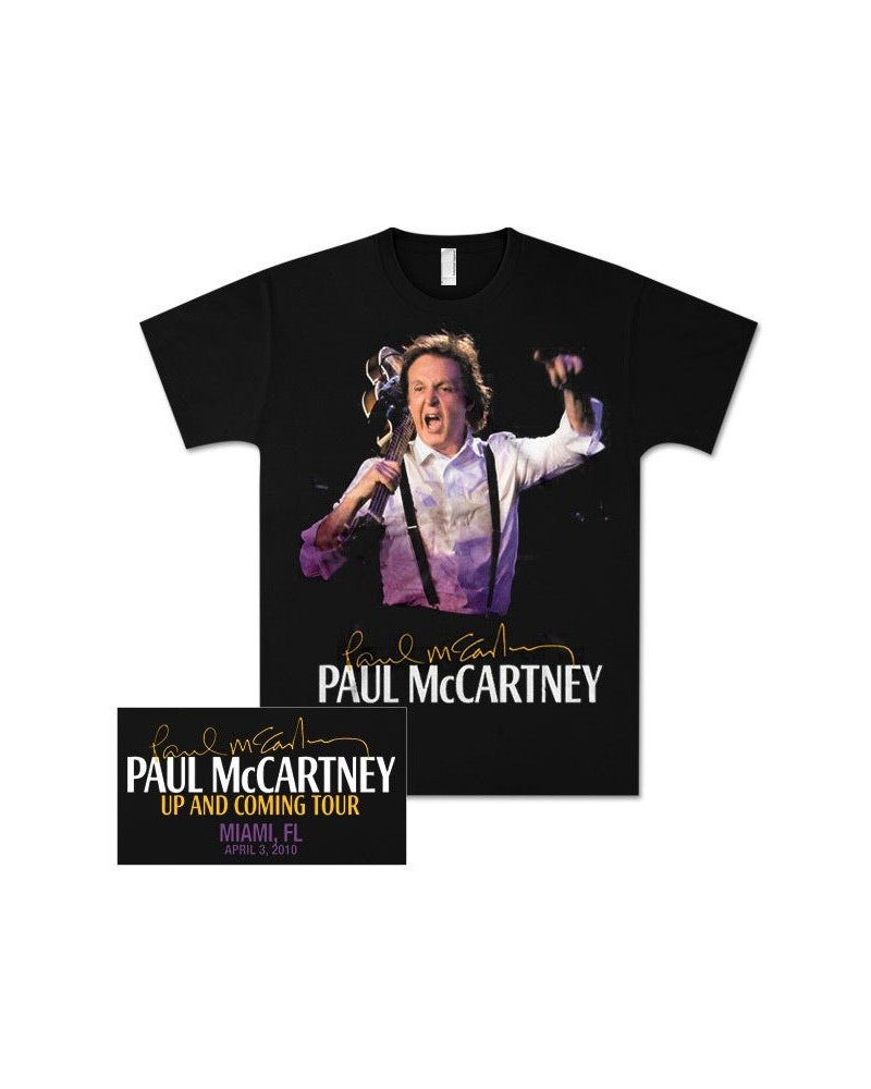 Paul McCartney Up and Coming Event T-Shirt - Miami $8.00 Shirts