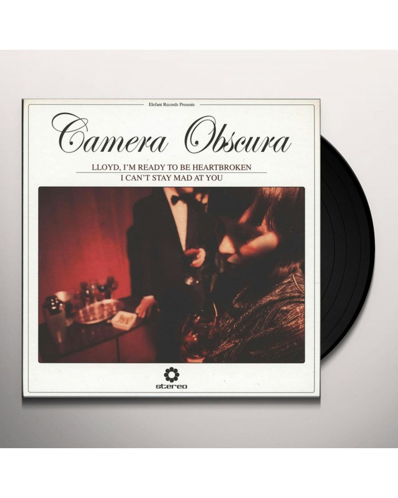 Camera Obscura LLOYD I'M READY TO BE HEARTBROKEN/CAN'T STAY MAD Vinyl Record $5.04 Vinyl