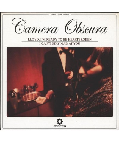 Camera Obscura LLOYD I'M READY TO BE HEARTBROKEN/CAN'T STAY MAD Vinyl Record $5.04 Vinyl